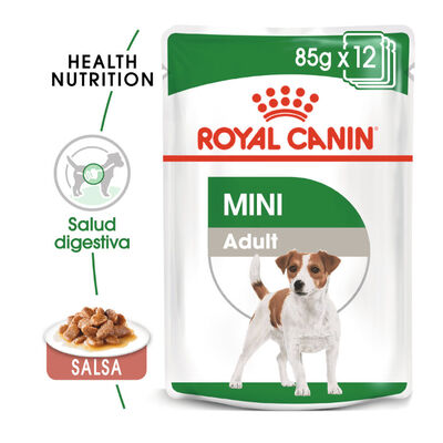 Royal Canin Mini Adult sobre en salsa para perros 